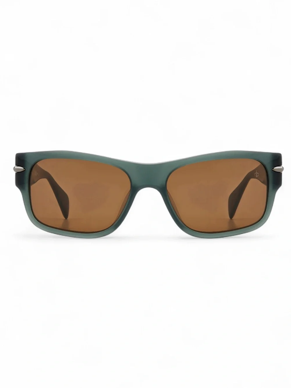 rag & bone Green Rectangular Frame Unisex Sunglasses (55-17-145mm)